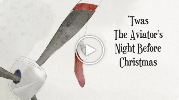 'Twas the Aviator's Night Before Christmas