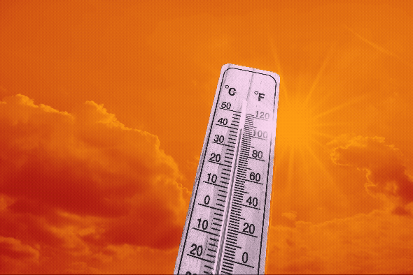 High heat